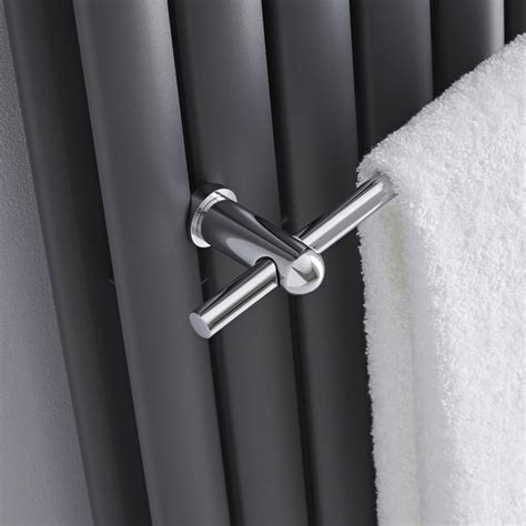 Milano Chrome Towel Rail For Aruba Vertical Designer Radiator Mm