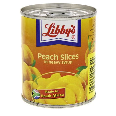 Libby S Peach Slices 220 G Online At Best Price Canned Peaches Lulu Uae