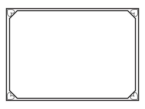 Black Line Border Vector Art, Icons, and Graphics for Free Download