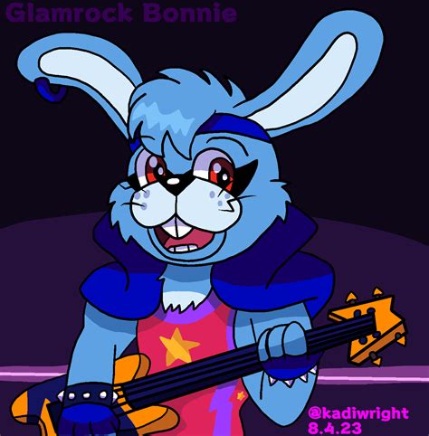 Glamrock Bonnie Fnaf Ruin Dlc Spoilers By Kadithefox On Newgrounds