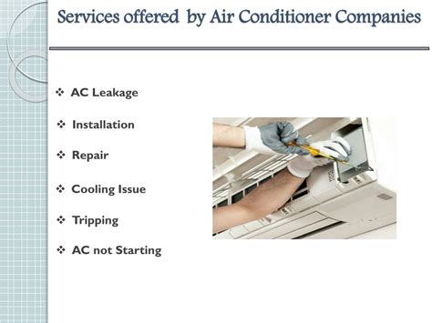 Ppt Air Conditioner Repair Services Powerpoint Presentation Free