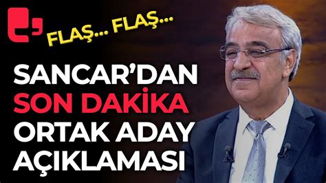 Son dakika HDP li Mithat Sancar dan Kemal Kılıçdaroğlu na ortak