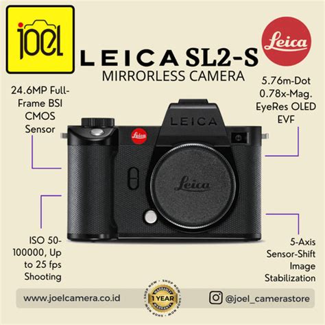 Jual Joel Camera Leica Sl S Sl S Camera Mirrorless Brand New