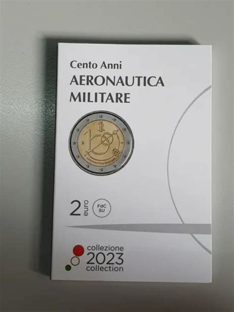 Coincard Euro Italia Centenario Areonautica Militare Fdc Eur