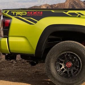 TRD off Road, TRD 4x4,toyota Tacoma, Decals, Stickers, Bedsides Decal ...