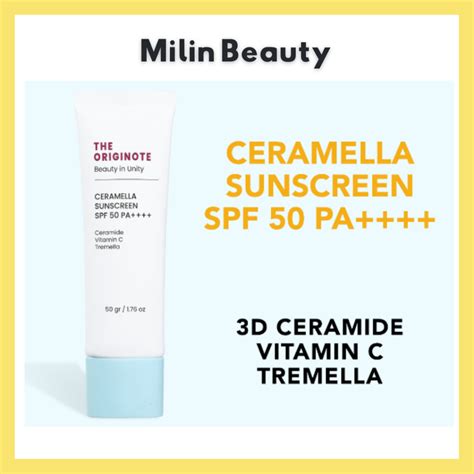 The Originote Ceramella Sunscreen SPF 50 PA Sun Protection Skin