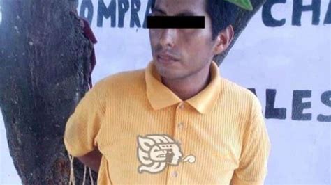 Detienen y amarran a presunto ladrón en Veracruz