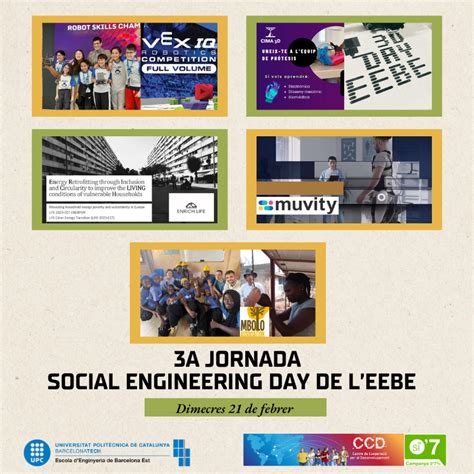 3a Jornada Social Engineering Day De LEEBE Escola D Enginyeria De