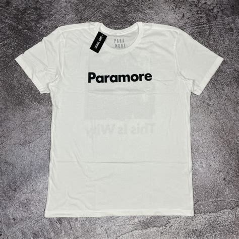 Jual KAOS BAND OFFICIAL PARAMORE THIS IS WAY ORIGINAL T SHIRT