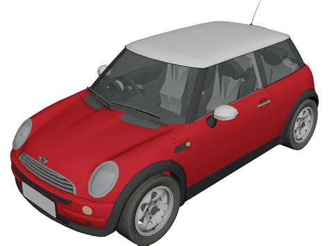 Mini Cooper 3D Model - 3DCADBrowser