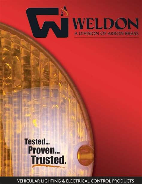 Weldon Product Catalog Vineland Auto Electric