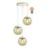 Lustre Pendente Globo Jabuticaba Vidro Moon Trio Lampada Frete Gr Tis