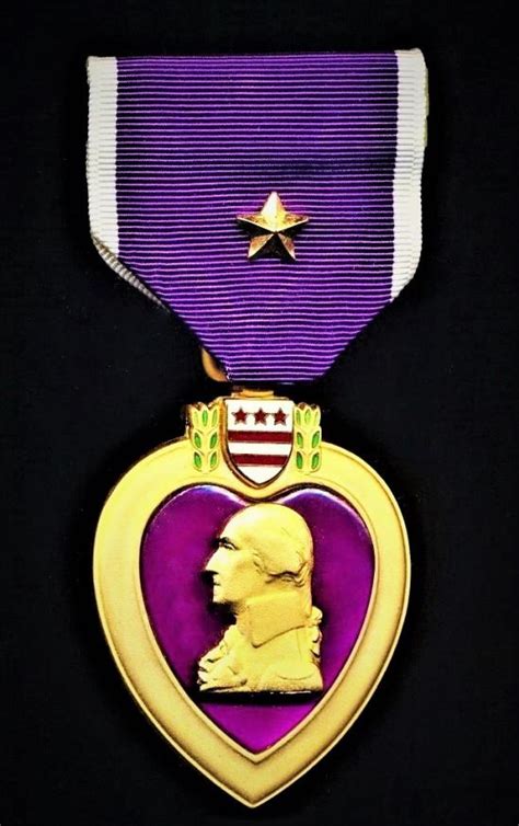 Aberdeen Medals United States Purple Heart Medal With Gold Star