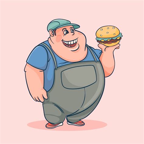 Cartoon Fat Man Images - Free Download on Freepik