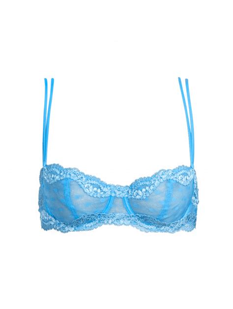 Andres Sarda Soutien Gorge Balconnet Bleu Nan