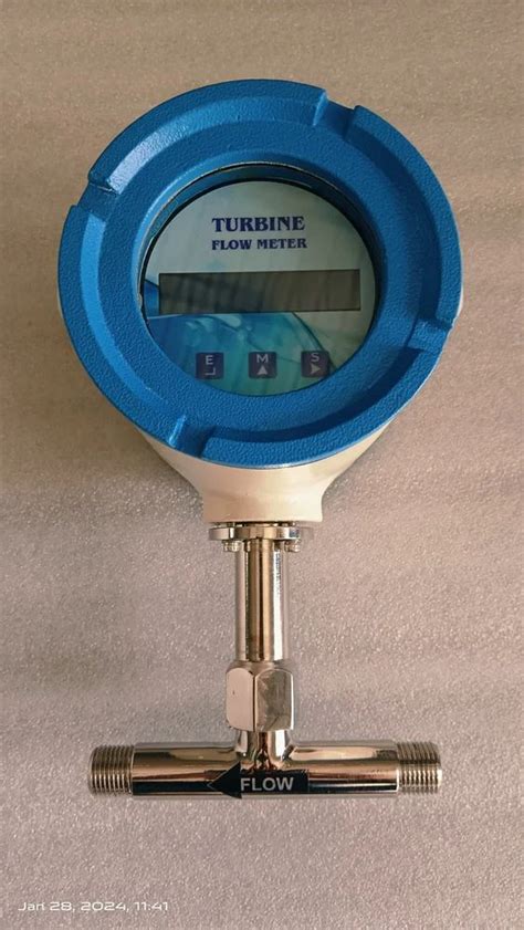 Digital Turbine Flow Meter At Rs Flow Meter In Vadodara Id