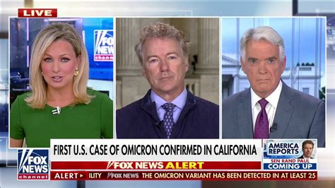 Rand Paul Slams Fauci S Response To The First Omicron Case In The US