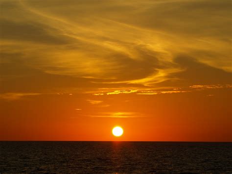 Zonsondergang Zee Panorama Gratis Foto Op Pixabay Pixabay