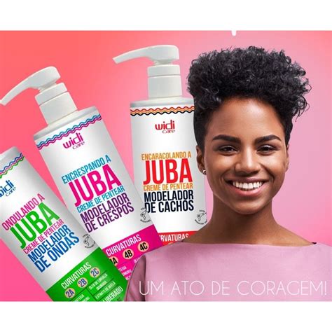 Linha Juba Creme De Pentear Widi Care Unidade Ml Shopee Brasil