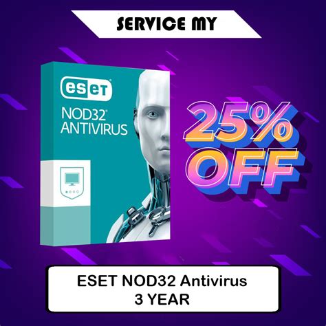 ESET NOD32 Antivirus 2022 3 Year 2 PC LICENSE KEY สงคยทางแชท