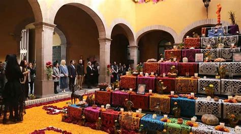 Inauguran Monumental Altar De Muertos En Palacio Municipal La