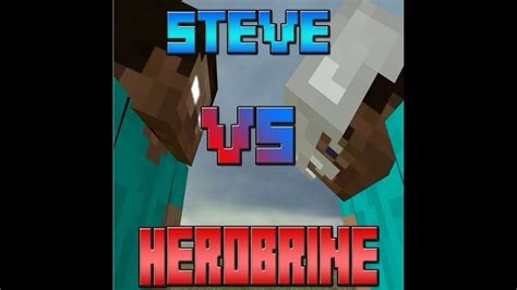 Steve Vs Herobrine The Night Of Sword Youtube