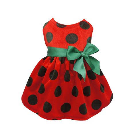 Christmas Polka Dot Dress | Adorable Outfit - Fitwarm