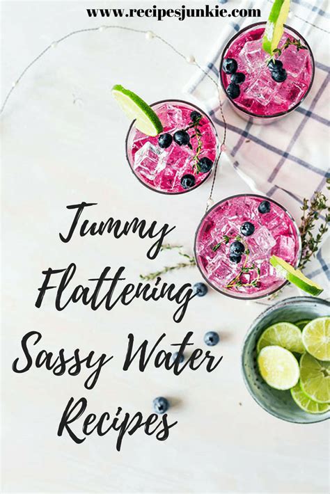 Top 10 Tummy Flattening Sassy Water Recipes To Achieve Body Of Your