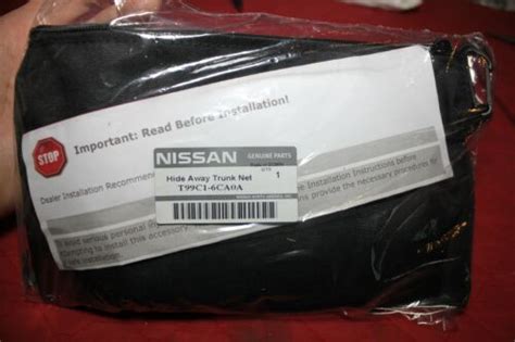 New Oem 2019 2021 Nissan Altima Trunk Cargo Net T99c1 6ca0a