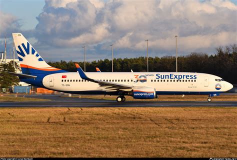 Tc Son Sunexpress Boeing J Wl Photo By Linus Wambach Id