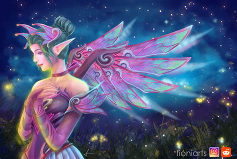 "Mercy Sugar Plum Fairy Skin" by Fion Mok : r/ImaginaryOverwatch