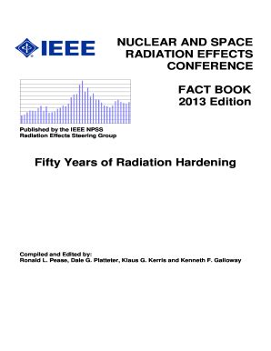 Fillable Online Nuclear And Space Radiation Effects Conference