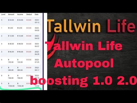 Tallwin Life Autopool Boosting 1 0 2 0 Update Tallwinlife