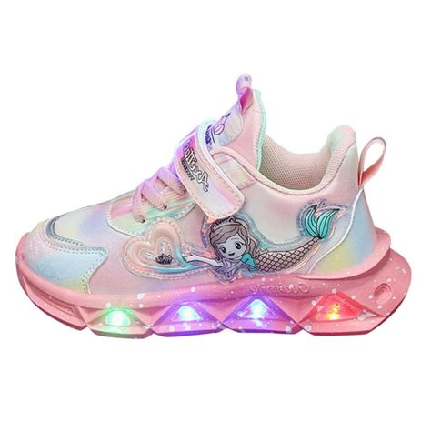 Girls Sneakers,Light Up Shoes for Boys Girls Toddler LED Flashing ...