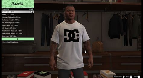 T Shirt Pack For Franklin Gta Mods