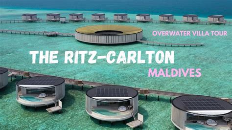 The Ritz-Carlton Maldives - Overwater Villa TOUR - La Vie Zine