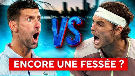 Pourquoi DJOKOVIC va encore donner une LEÇON à FRITZ YouTube