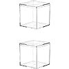 Amazon Dayaanee Clear Acrylic Box With Lid Plastic Square Cube