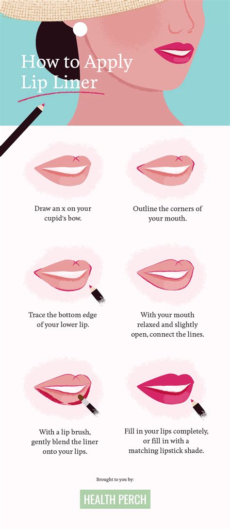 How to Apply Lip Liner for Natural-Looking Fuller Lips - Health Perch