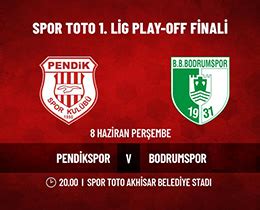 Spor Toto Lig Play Off Finalinin Biletleri Sat A Kt Trendyol