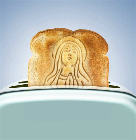 Holy Toast Bread Stamp in Quirky Kitchen Gadgets Gifts