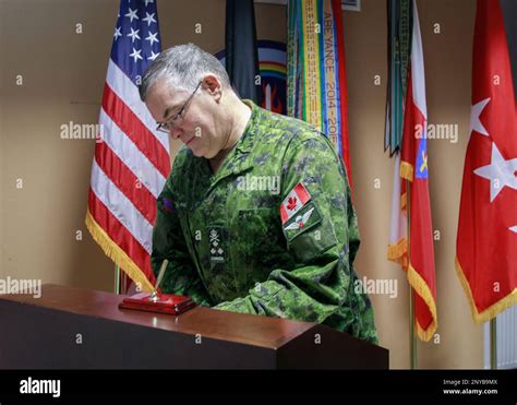 WIESBADEN Germany Canadian Lt Gen Jocelyn Joe Paul Commander