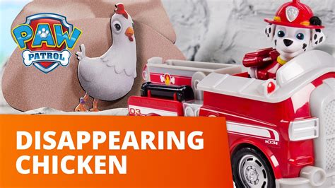 Paw Patrol Disappearing Chicken Toy Pretend Play Rescue For Kids