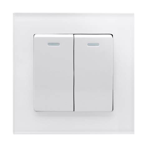 Retrotouch Crystal Gang Retractive Pulse Light Switch Ukes