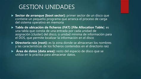 Operacion De Sistema Monousuario Ms Dos PPT