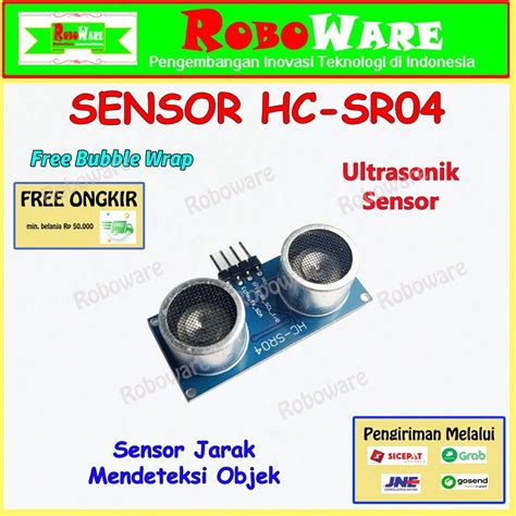 Jual Hc Sr Sensor Jarak Ultrasonik Low Cost Ultrasonic Arduino Murah