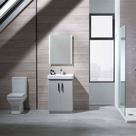 Tavistock Compass 600mm Freestanding Vanity Unit And Ceramic Basin