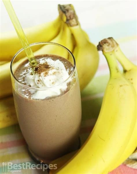 - Chocolate Banana Smoothie