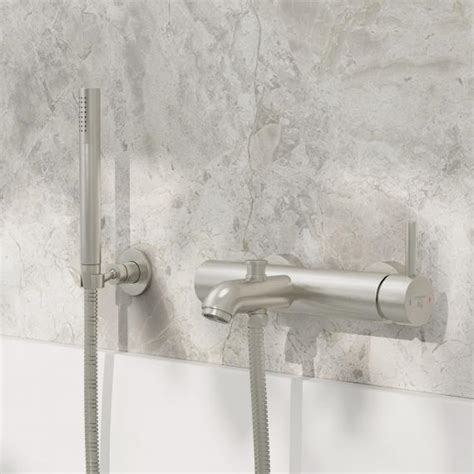 Steinberg Single Lever Mixer For Bath Brushed Nickel Bn