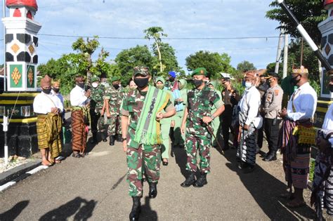 Komandan Korem 161 Wira Sakti Awali Kunker Di Kodim 1621 TTS Delegasi